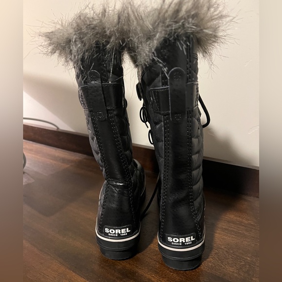 Sorel Women's Waterproof Tofino Il Boots Womens 6 Black Stone - Picture 4 of 10